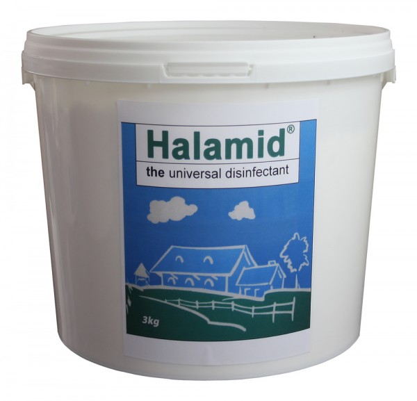 Halamid/ Chloramin-T gegen Bakterien, Viren, Pilze und Giardien 3kg Eimer