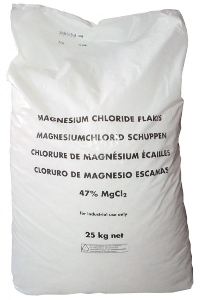 Magnesiumchlorid Magnesiumflakes - Frostschutz Winterschutz für Reitanlagen, Reithallen 25kg Sack